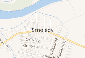 Stodolní v obci Srnojedy - mapa ulice