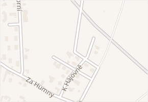 K Hájovně v obci Srubec - mapa ulice