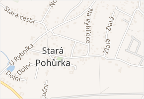 Krátká v obci Srubec - mapa ulice