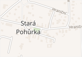 U Kapličky v obci Srubec - mapa ulice