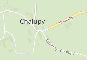 Chalupy v obci Stachy - mapa ulice