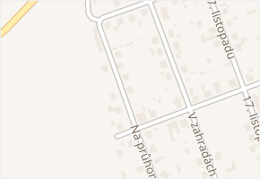Na průhonu v obci Šťáhlavy - mapa ulice