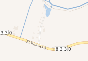 Šťáhlavická v obci Šťáhlavy - mapa ulice