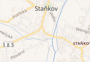 28. října v obci Staňkov - mapa ulice