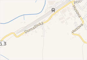 Husitská v obci Staňkov - mapa ulice