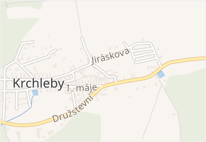 Na Skalce v obci Staňkov - mapa ulice