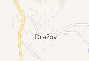 Dražov v obci Stanovice - mapa části obce