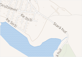 Oblouková v obci Stará Huť - mapa ulice