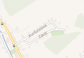 Kurfürstova v obci Stará Paka - mapa ulice