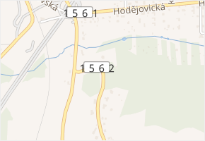 Doubravická v obci Staré Hodějovice - mapa ulice