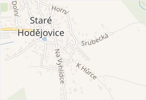 Krátká v obci Staré Hodějovice - mapa ulice