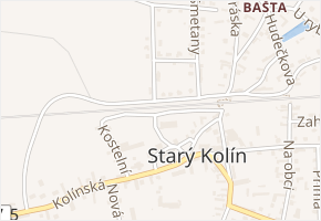 Kostelní v obci Starý Kolín - mapa ulice