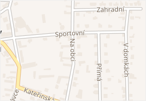 Na obci v obci Starý Kolín - mapa ulice