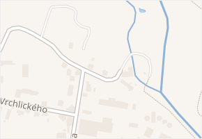 Haškanova v obci Starý Plzenec - mapa ulice