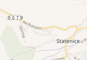 Ke Kašně v obci Statenice - mapa ulice