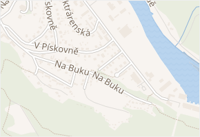 Pod Bukem v obci Štěchovice - mapa ulice