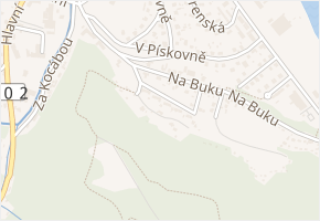 Pod Havranem v obci Štěchovice - mapa ulice
