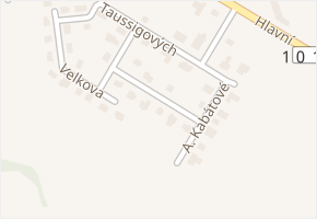 A. Kabátové v obci Stehelčeves - mapa ulice