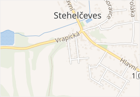 V. Ptáčníka v obci Stehelčeves - mapa ulice