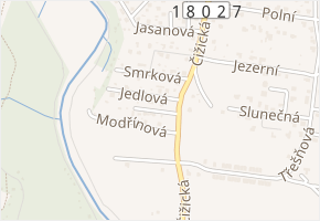 Vřesová v obci Štěnovice - mapa ulice