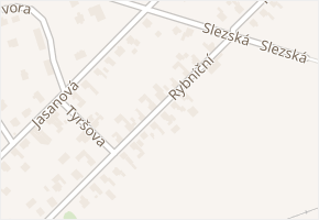 Rybniční v obci Štěpánkovice - mapa ulice