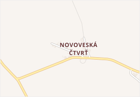 Novoveská v obci Štěpánov - mapa ulice