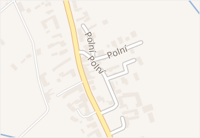 Polní v obci Štěpánov - mapa ulice