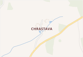 Chrastava v obci Štětkovice - mapa části obce