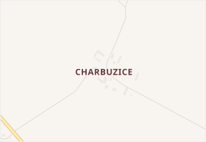 Charbuzice v obci Stěžery - mapa části obce