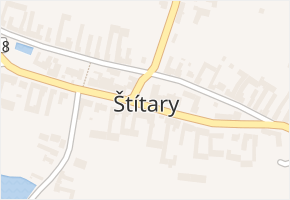 Štítary v obci Štítary - mapa části obce