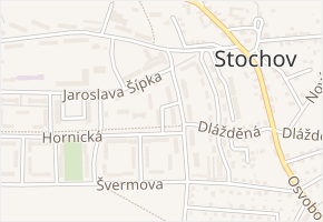 Sokolovská v obci Stochov - mapa ulice