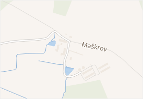 Maškrov v obci Stod - mapa ulice
