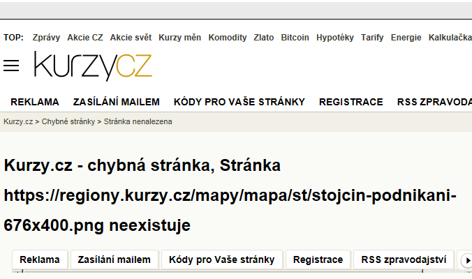 Mapa Stojčín - Firmy v obci.
