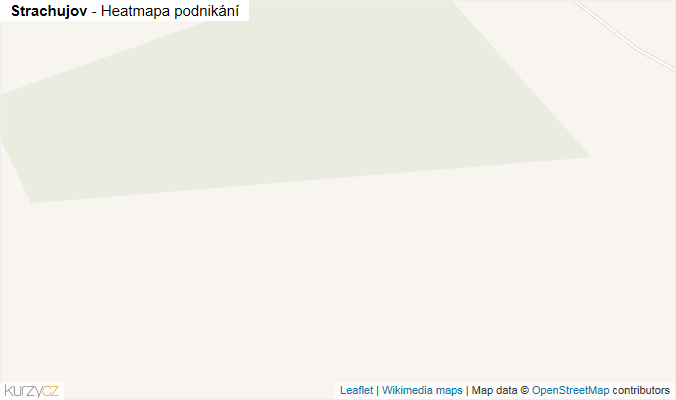 Mapa Strachujov - Firmy v obci.