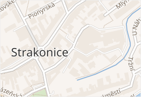 Kochana z Prachové v obci Strakonice - mapa ulice