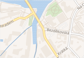 Komenského v obci Strakonice - mapa ulice