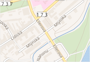 Mlýnská v obci Strakonice - mapa ulice