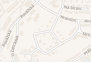 Na Muškách v obci Strakonice - mapa ulice