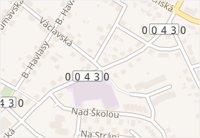Václavská v obci Strakonice - mapa ulice
