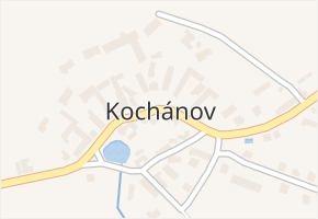 Kochánov v obci Stránecká Zhoř - mapa části obce