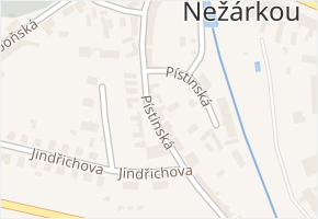 Pístinská v obci Stráž nad Nežárkou - mapa ulice