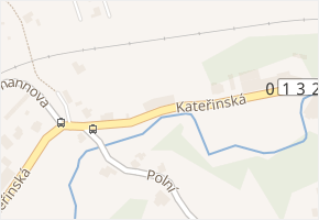 Kateřinská v obci Stráž nad Nisou - mapa ulice