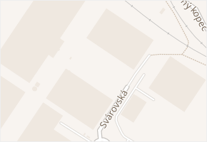Svárovská v obci Stráž nad Nisou - mapa ulice