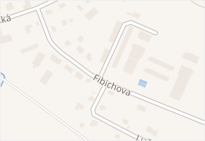 Fibichova v obci Stráž pod Ralskem - mapa ulice