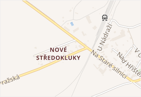 Nové Středokluky v obci Středokluky - mapa ulice