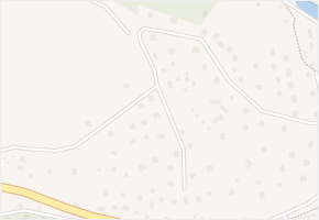 Butov v obci Stříbro - mapa části obce