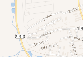 Krátká v obci Stříbro - mapa ulice