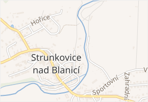 Na Dražkách v obci Strunkovice nad Blanicí - mapa ulice