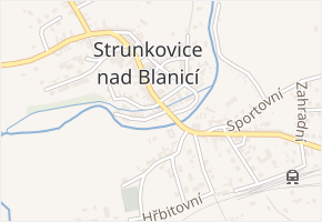 Na Ostrově v obci Strunkovice nad Blanicí - mapa ulice