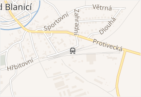 Nádražní v obci Strunkovice nad Blanicí - mapa ulice